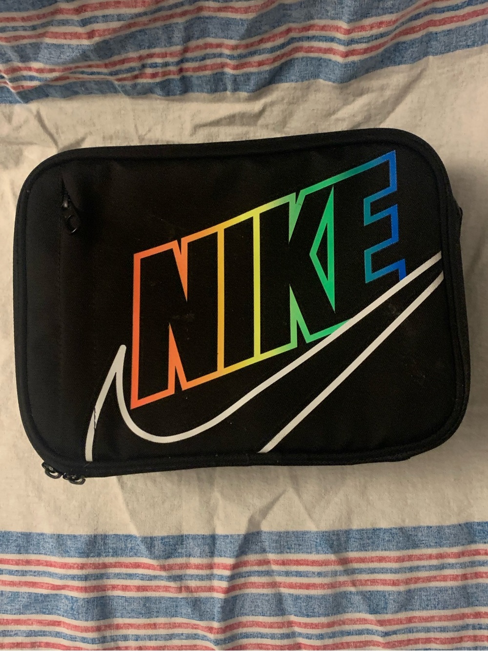 Nike Hard Shell Lunch Box with Colorful Logo